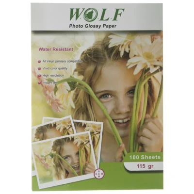 کاغذ گلاسه A4 WOLF