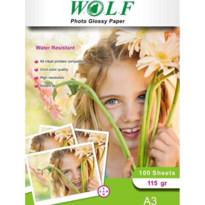 کاغذ گلاسه 115 گرمی a3